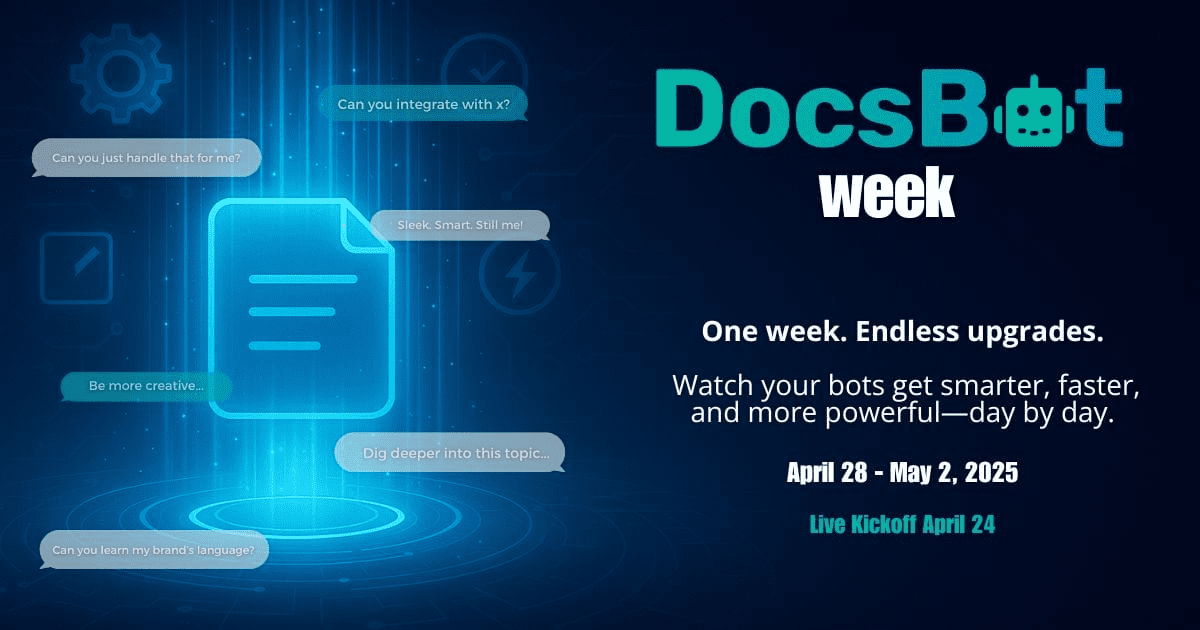 DocsBot Week announcement